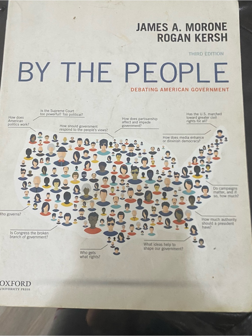 By the People Debating American Government — White & Blue Textbook